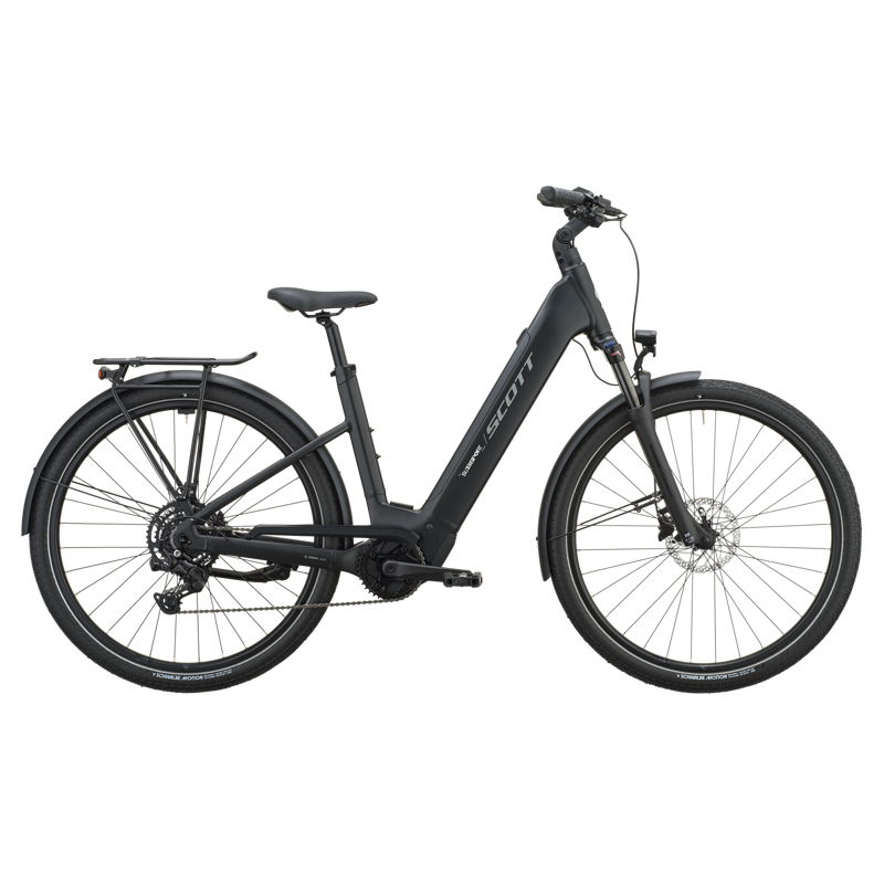 Scott Sub Sport 30 Wave E-Hybrid Bike in Black