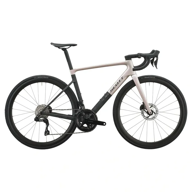 Scott Addict RC 30 Road Bike in Champagne Pink/Carbon Black