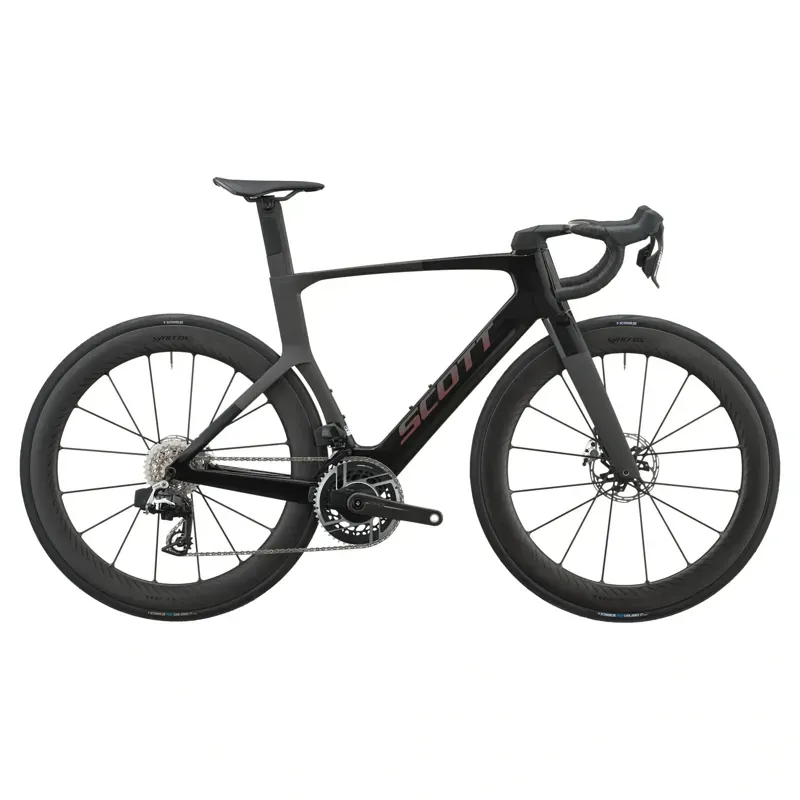 Scott Foil RC Ultimate Road Bike in Piano Black/Carbon Black