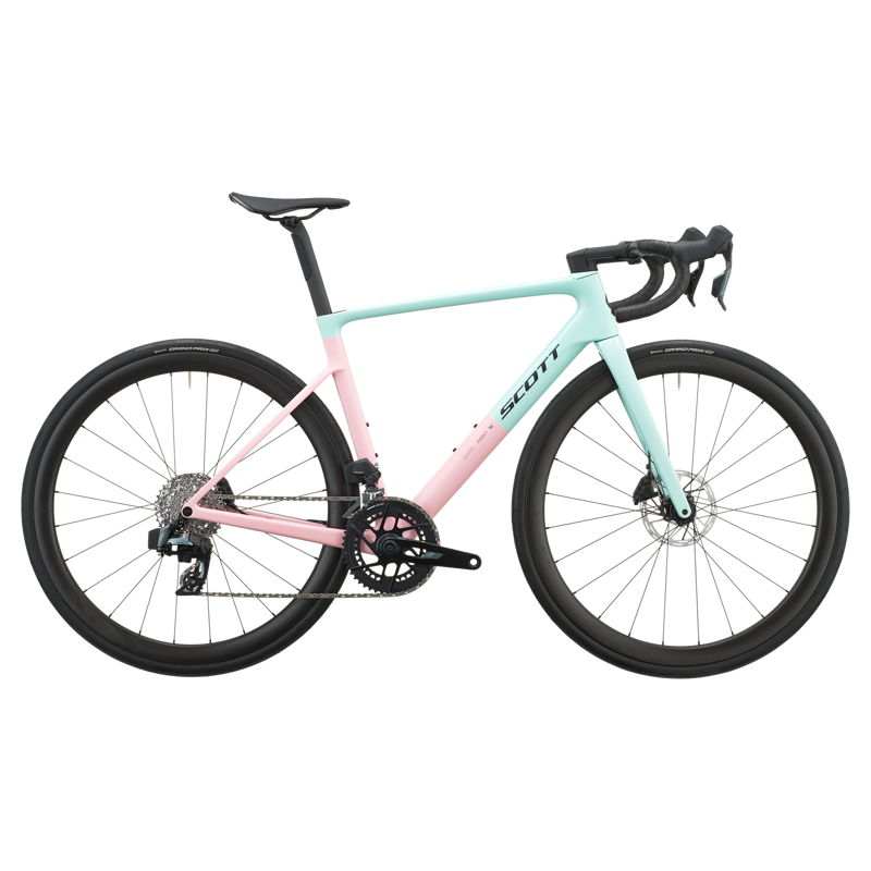 Scott Addict RC 25 Road Bike in Gelato Blue/Gelato Pink