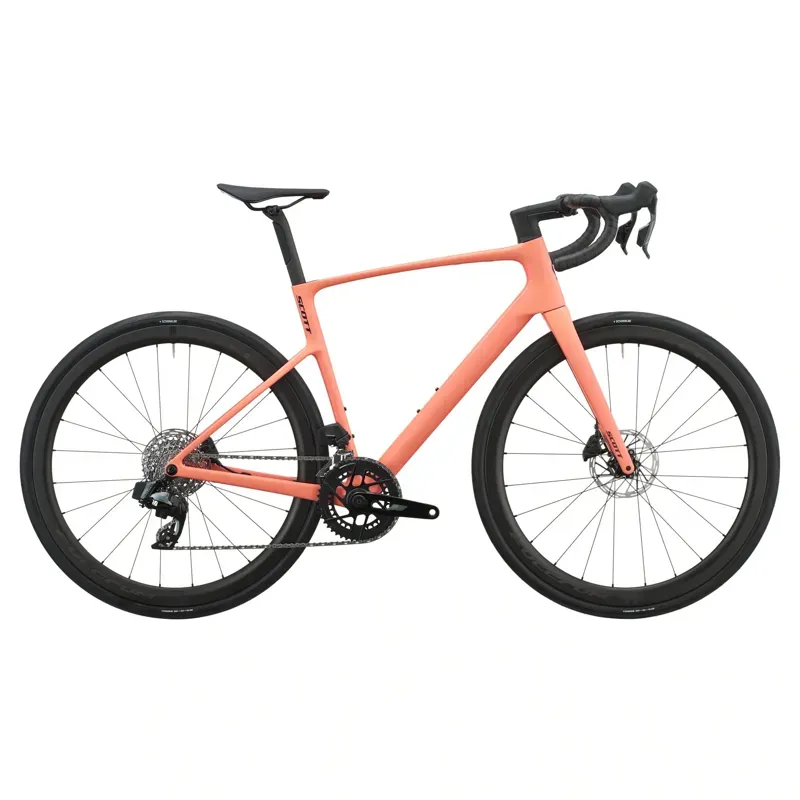 Scott Addict 25 Road Bike in Peach Pink