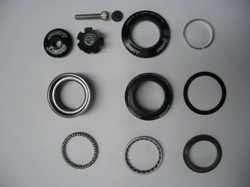 Scott Headset VP-51A 11/8 AHD W/Scott Logo one size black 