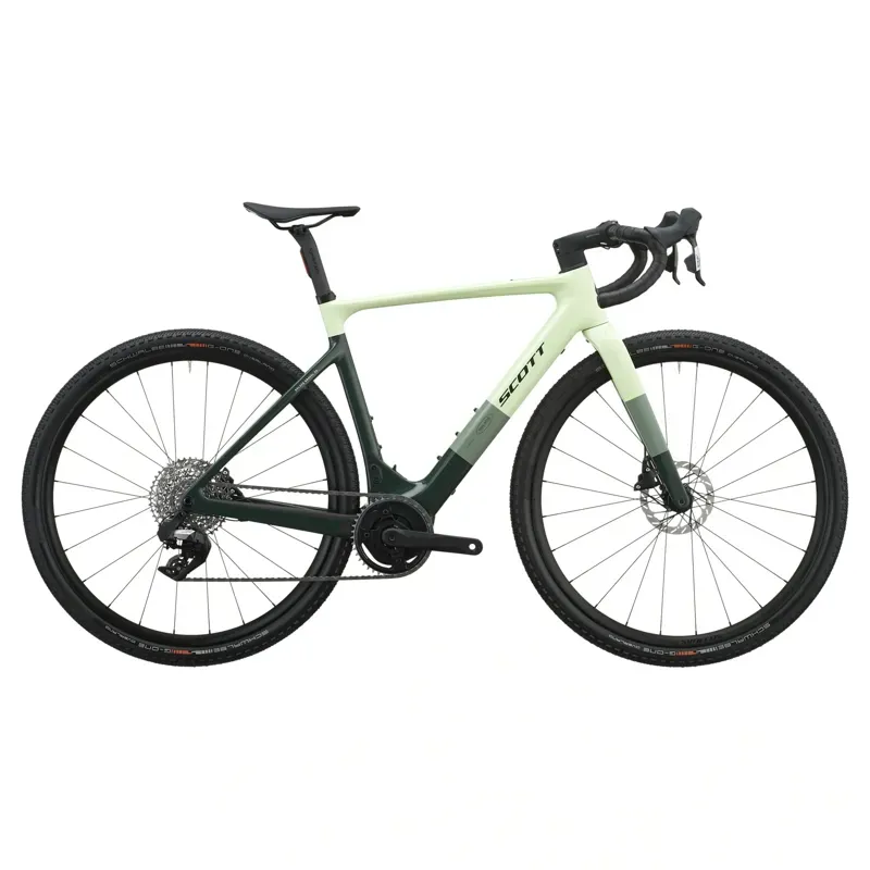 Scott Solace Gravel 30 eBike in Cream Green/Grove Green