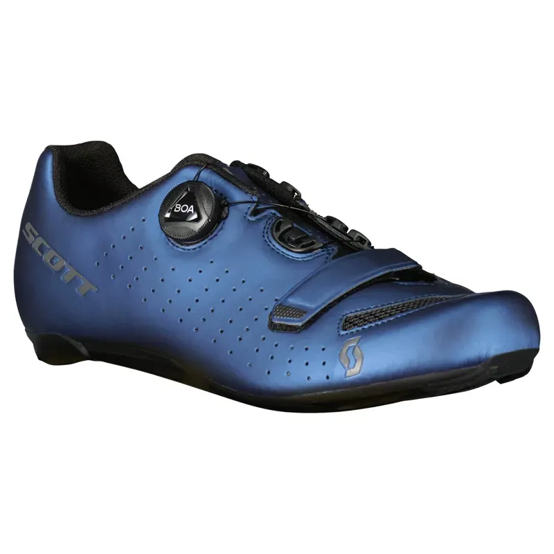 2022 Scott Road Comp Boa Shoes in Metallic Blue/Black-3