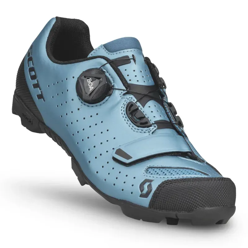 Scott Women's MTB Comp Boa Shoes in Blue/Black