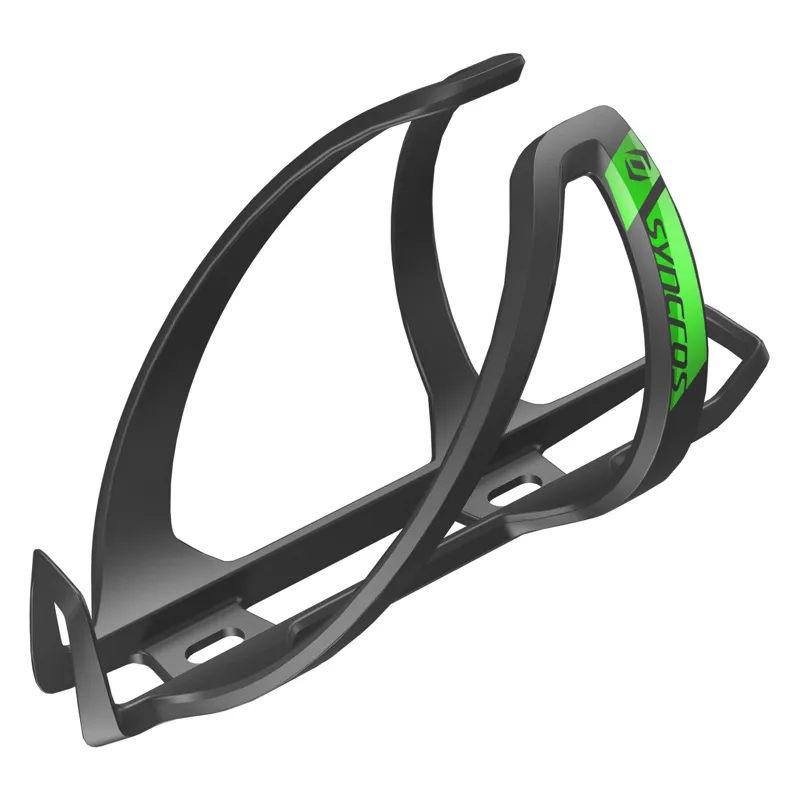 SYN Bottle Cage Coupe Cage 2. 0 black/Iguana Green one size