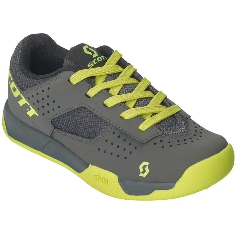 Scott MTB AR Kids Shoes in Yellow-2