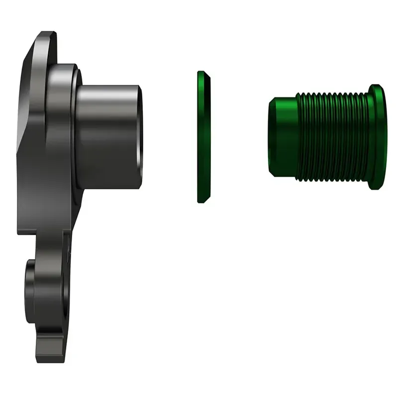 Wheels Manufacturing Dropout 404-02 UDH Derailleur Hanger in Green-2