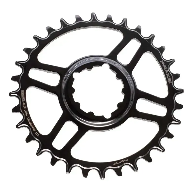 Praxis Works Steel Direct Mount NW 1x 32-tooth 0mm Chainring in Black