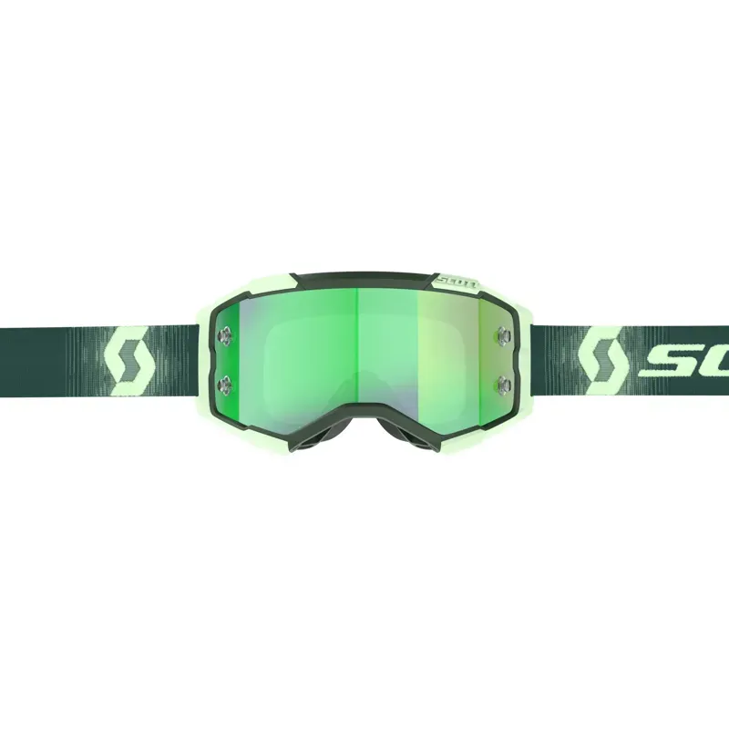 Scott Fury Goggle In Dark Green/Mint Green/Green Chrome Works-1