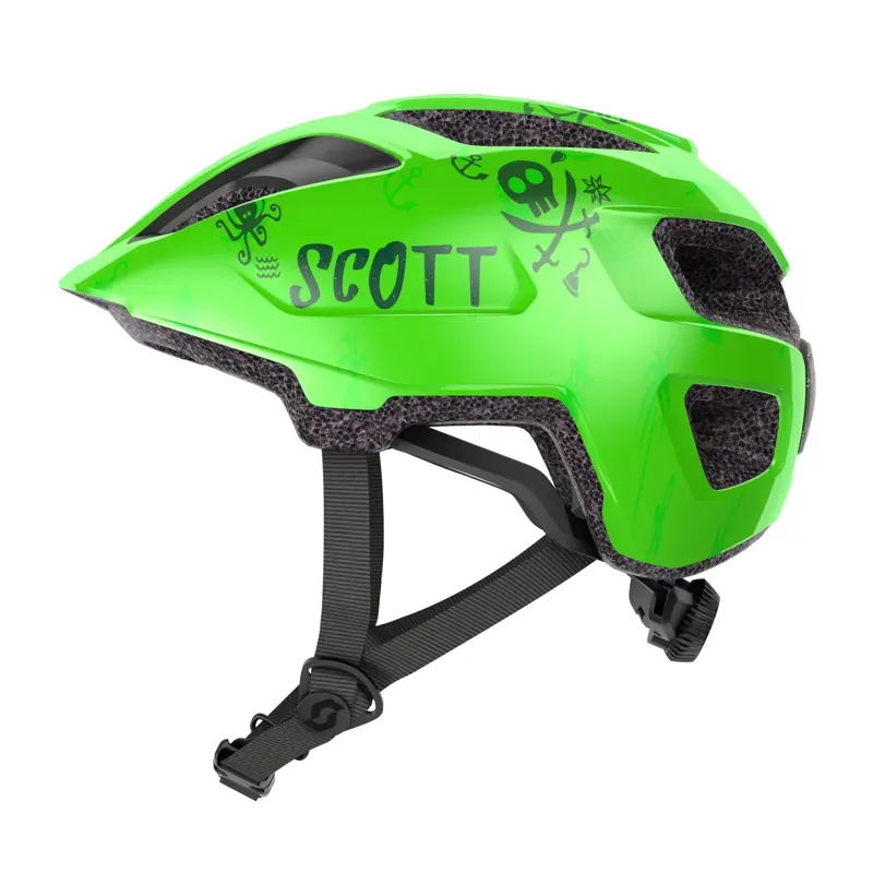 Scott Spunto CE Kids Helmet in Green-1