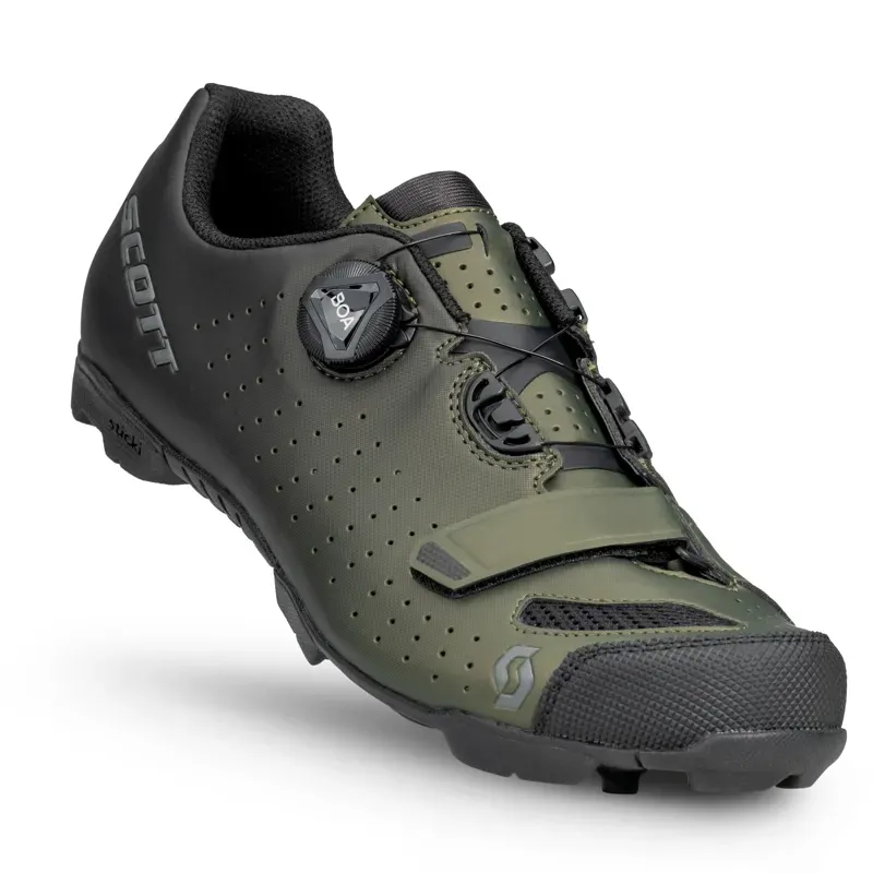 Scott MTB Comp Boa Shoes in Black/Brown