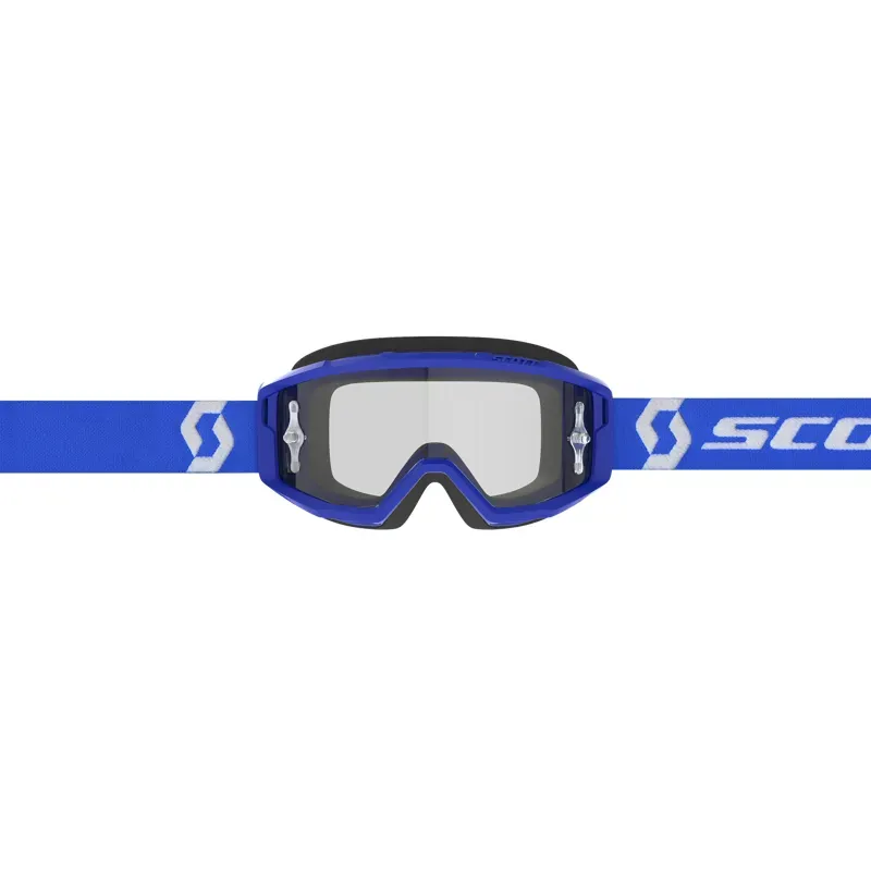 Scott Primal Clear Goggle In Blue/White/Clear Works-1