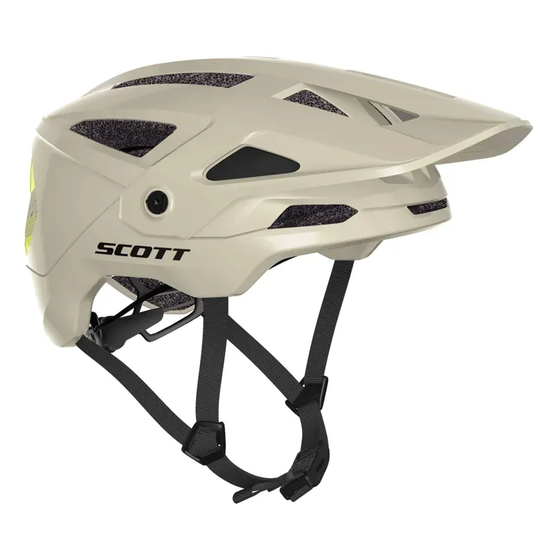 Scott Stego Plus Helmet in Beige/Radium Yellow