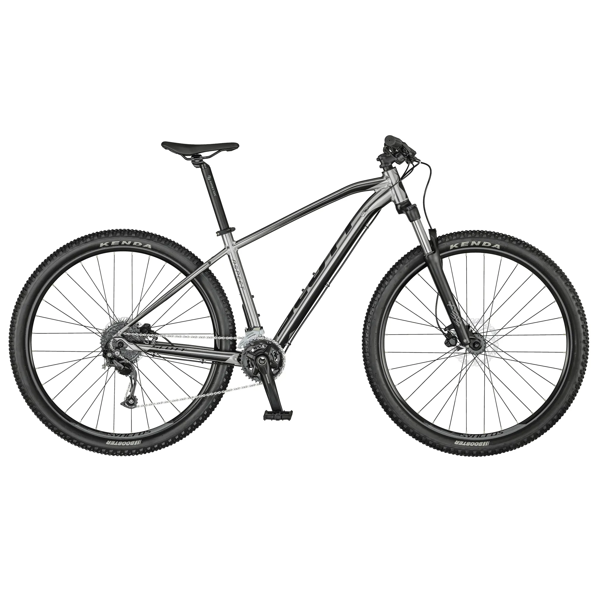 2022 Scott Aspect 750 Hardtail Mountain Bike in Silver