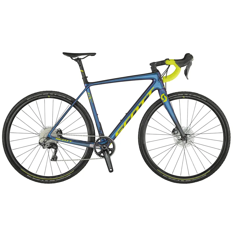 2021 Scott Addict CX RC Carbon Cyclocross Bike in Blue