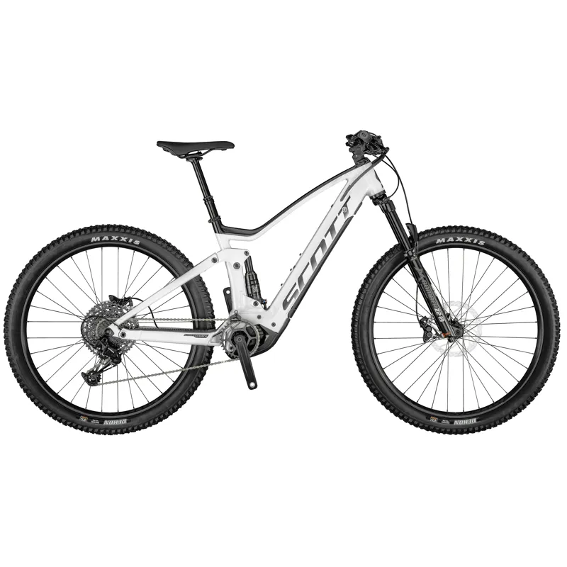 white scott mountain bike