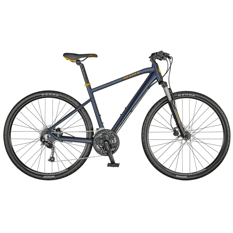 scott bike blue