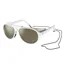 2022 Scott Cervina Sunglasses in White/Brown