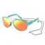 2022 Scott Cervina Sunglasses in Teal Blue/White/Red Chrome