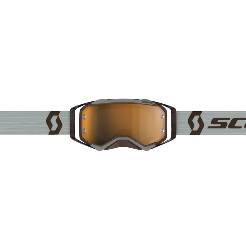 Scott Prospect Amplifier Goggle In Grey/Brown/Gold Chrome Works-1