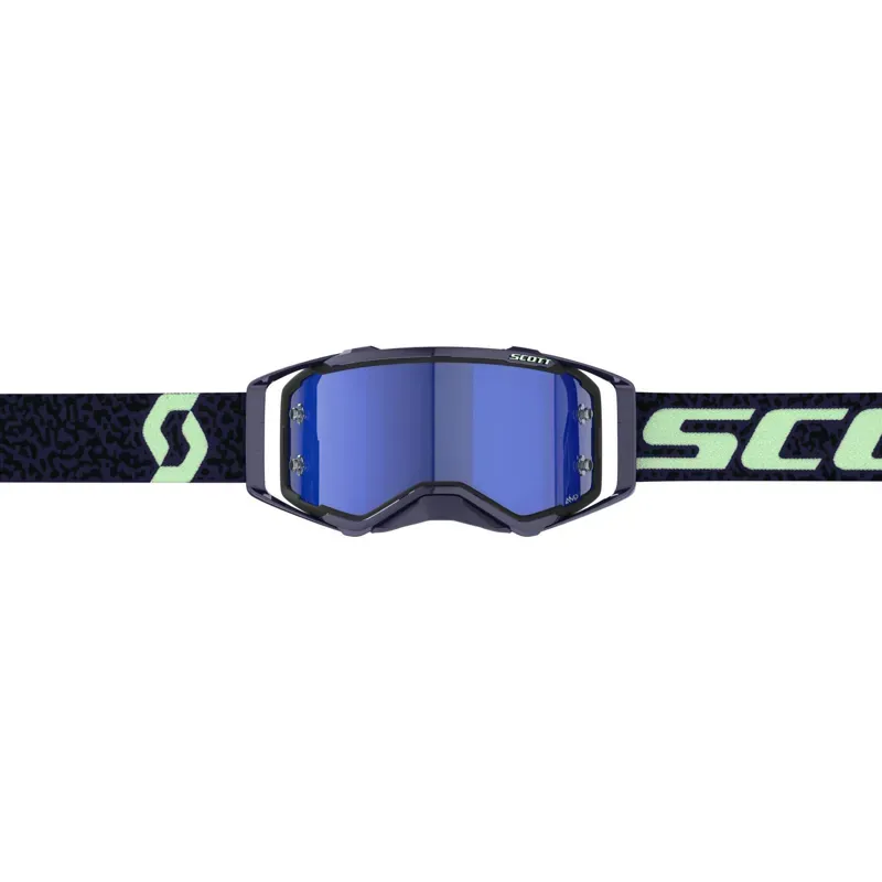 Scott Prospect Amplifier Goggle In Dark Purple/Mint Green/Blue Chrome Works-1
