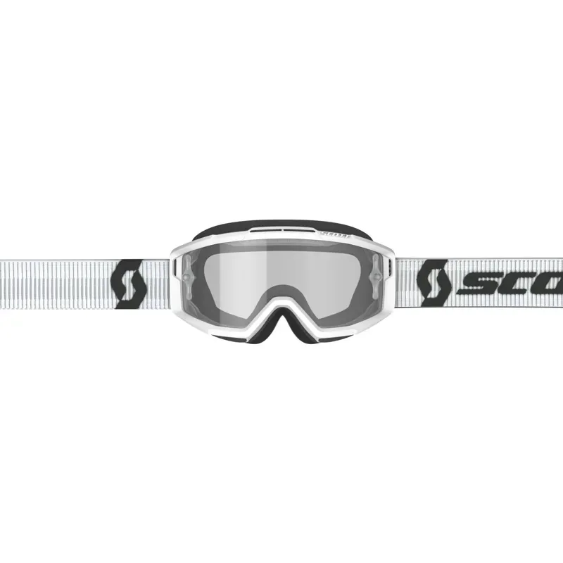 Scott Split OTG Goggle In White/Clear Works-1
