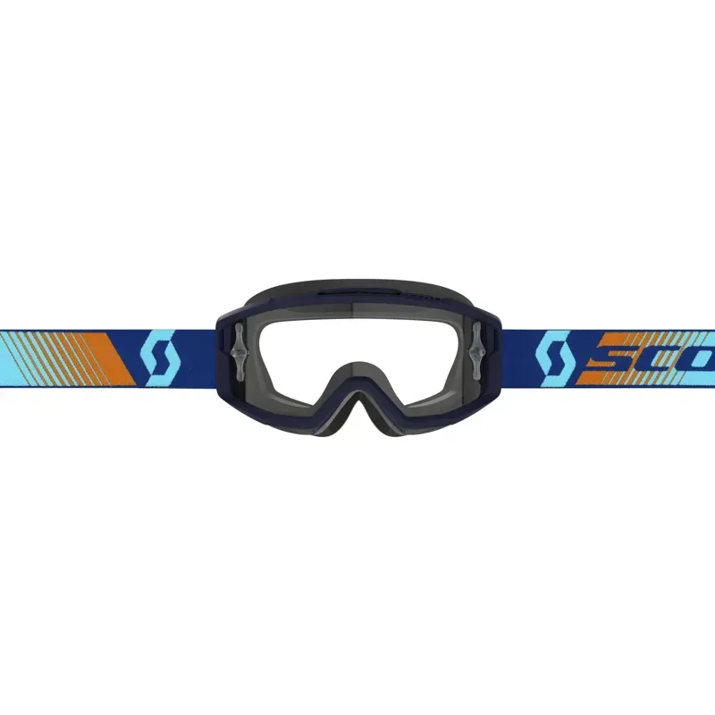 Scott Split OTG Goggle In Royal Blue/Orange/Clear Works-1