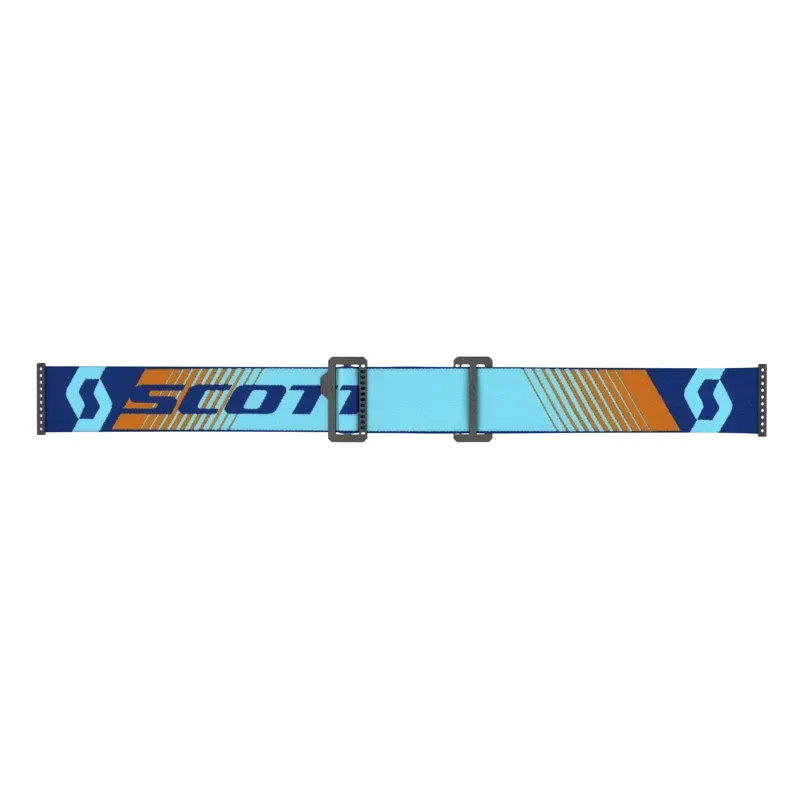 Scott Split OTG Goggle In Royal Blue/Orange/Clear Works-2