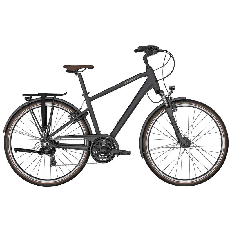 2022 Scott Sub Comfort 20 Men's Hybrid Bike in Black