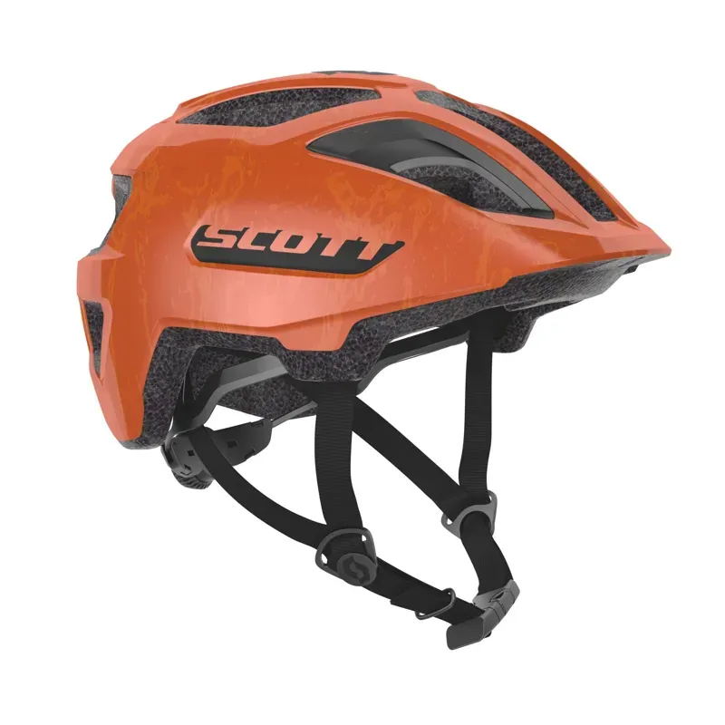 Scott Spunto Plus Junior CE Helmet In Ocher Orange