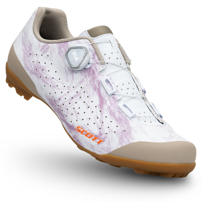 Scott Women's Gravel Pro Shoes in White/Beige
