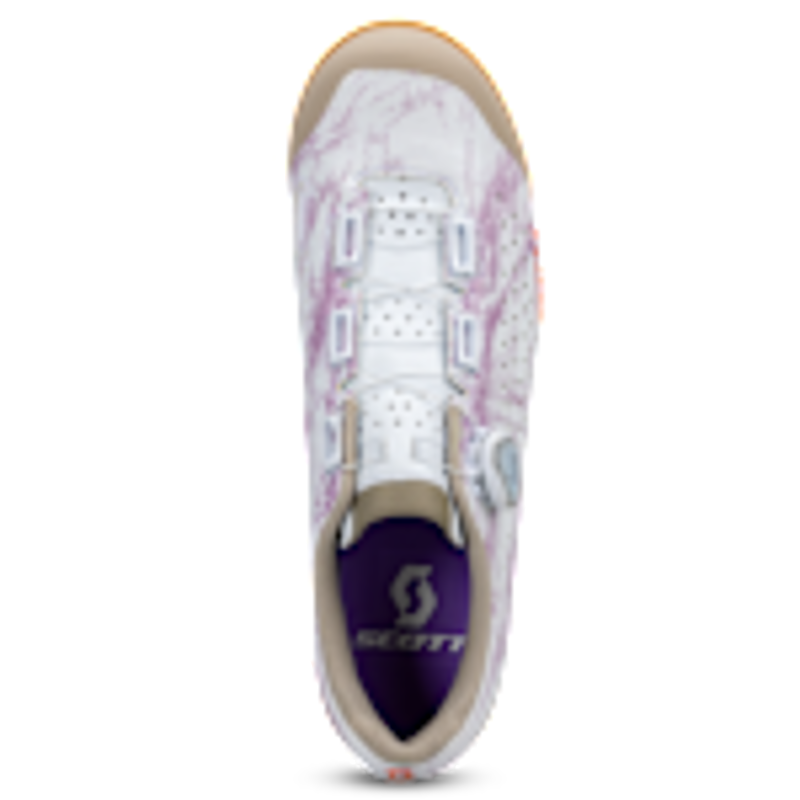 Scott Women's Gravel Pro Shoes in White/Beige-4