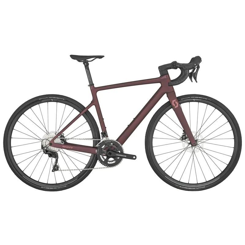 Scott Contessa Addict 25 Women's Road Bike in Red
