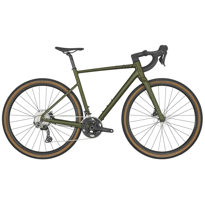 Scott Speedster Gravel 20 Road Bike in Green 2023
