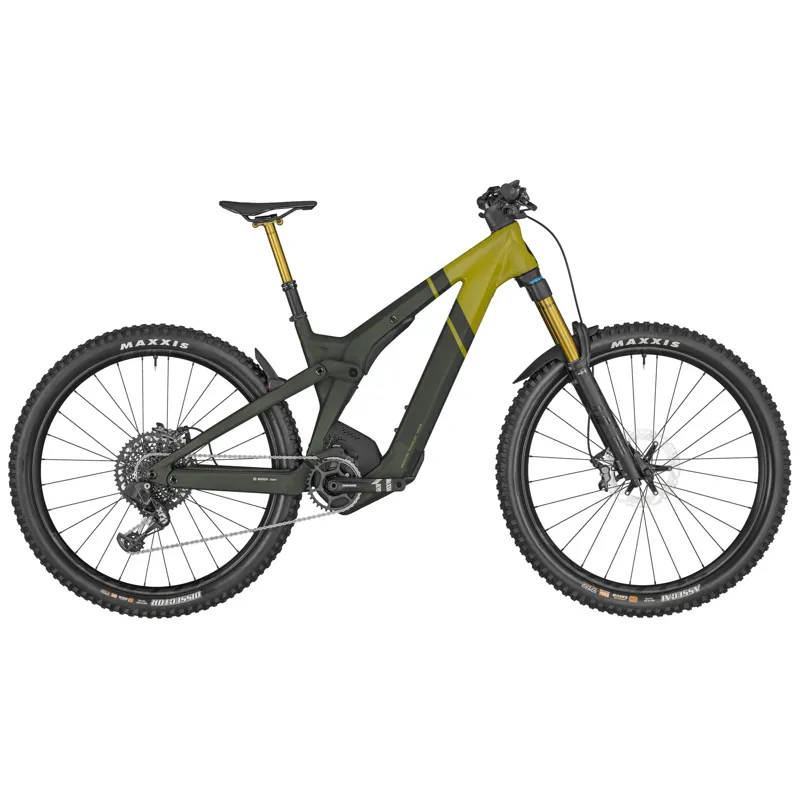 Scott Patron ST eRIDE 900 Tuned Electric Mountain Bike in Yellow