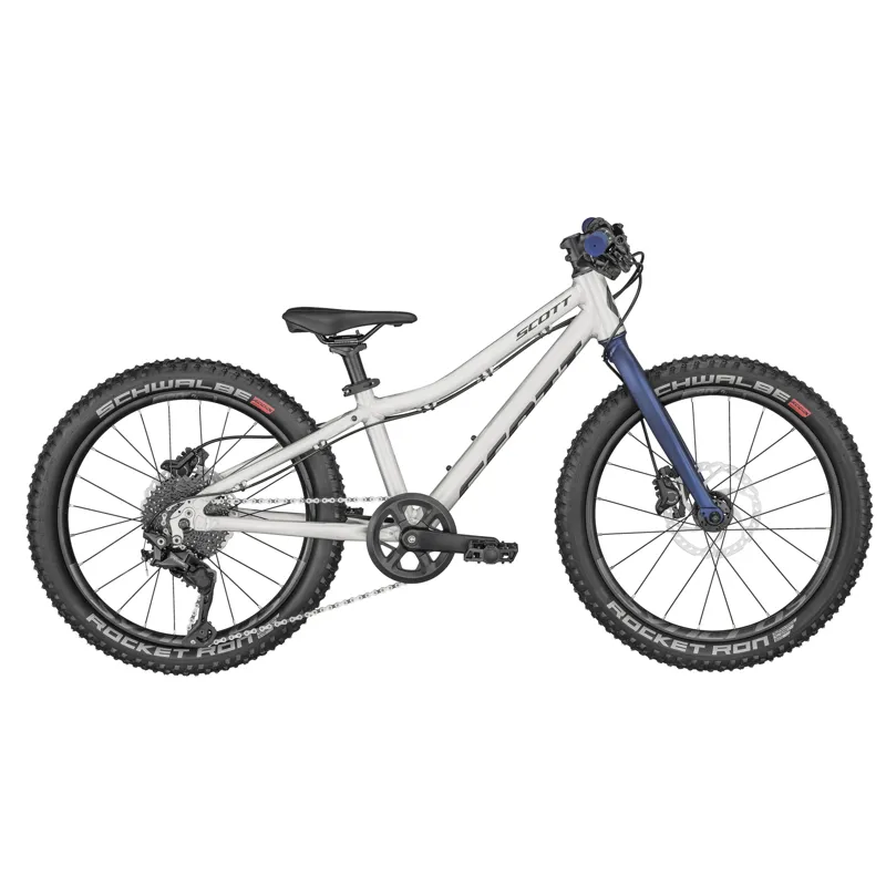 Scott Scale RC 200 Kids Bike In Raw Alloy
