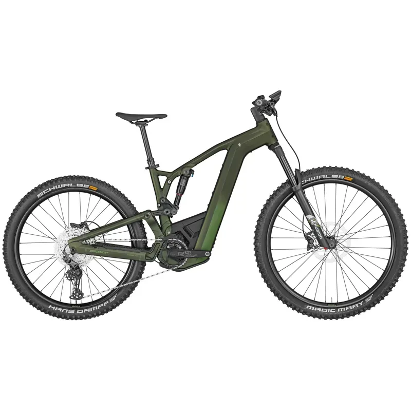 Bergamont E-Trailster 150 Expert Ebike - matt khaki green