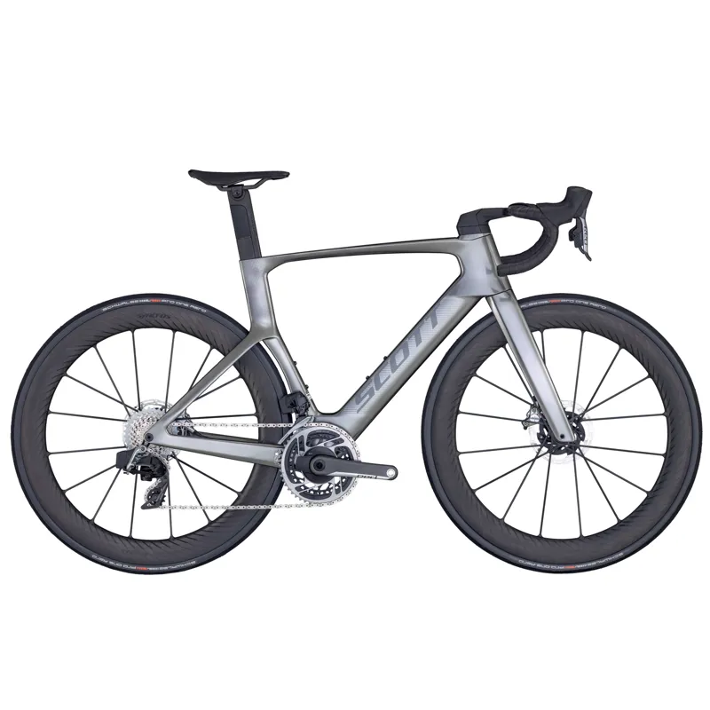 Scott Foil RC Ultimate Road Bike Silver Grey
