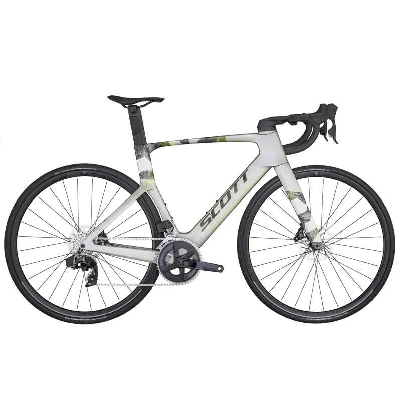 Scott Foil RC 30 Road Bike In Ice Grey/Progressive Grey