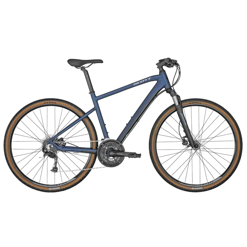 Scott Sub Cross 30 Men Cu Hybrid Bike In Smoked Blue