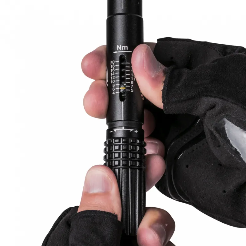 Topeak Torq Stick 4-20Nm With 9pc Tool Bits Torque Wrench Black-2
