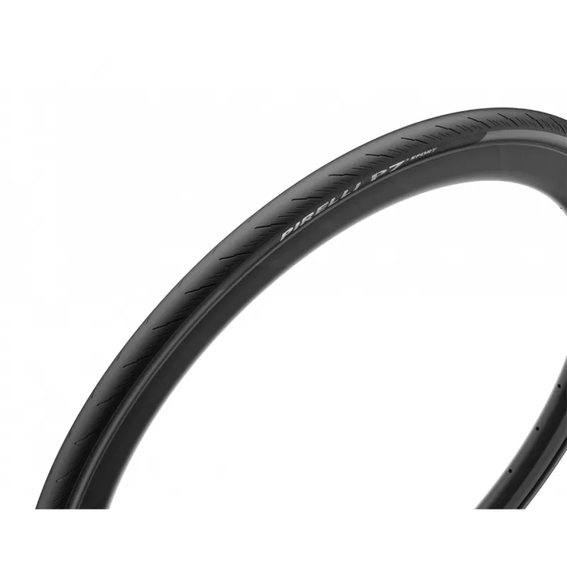 Pirelli P7 Sport Road Bike Tyre Black 700c Clincher-1