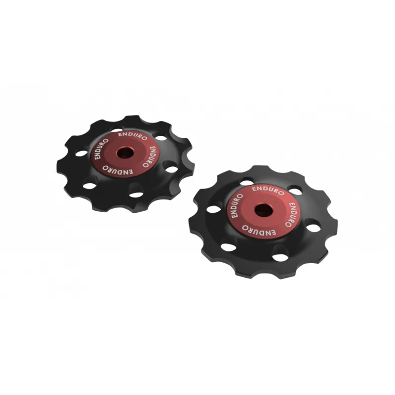 Zero Ceramic Jockey Wheels in Red