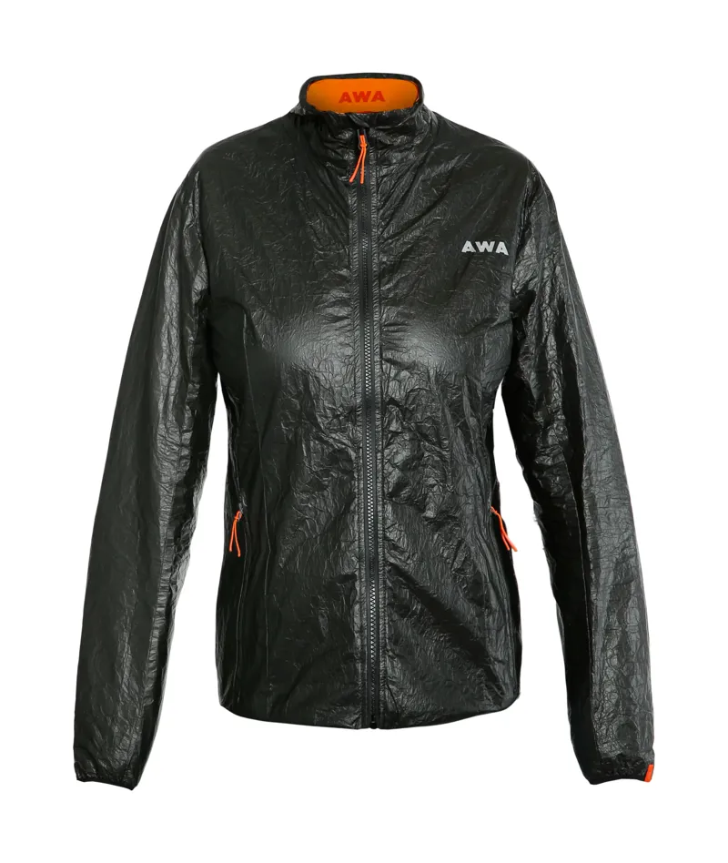 Dainese AWA BLACK EN Womens Waterproof Jacket Black Orange Small