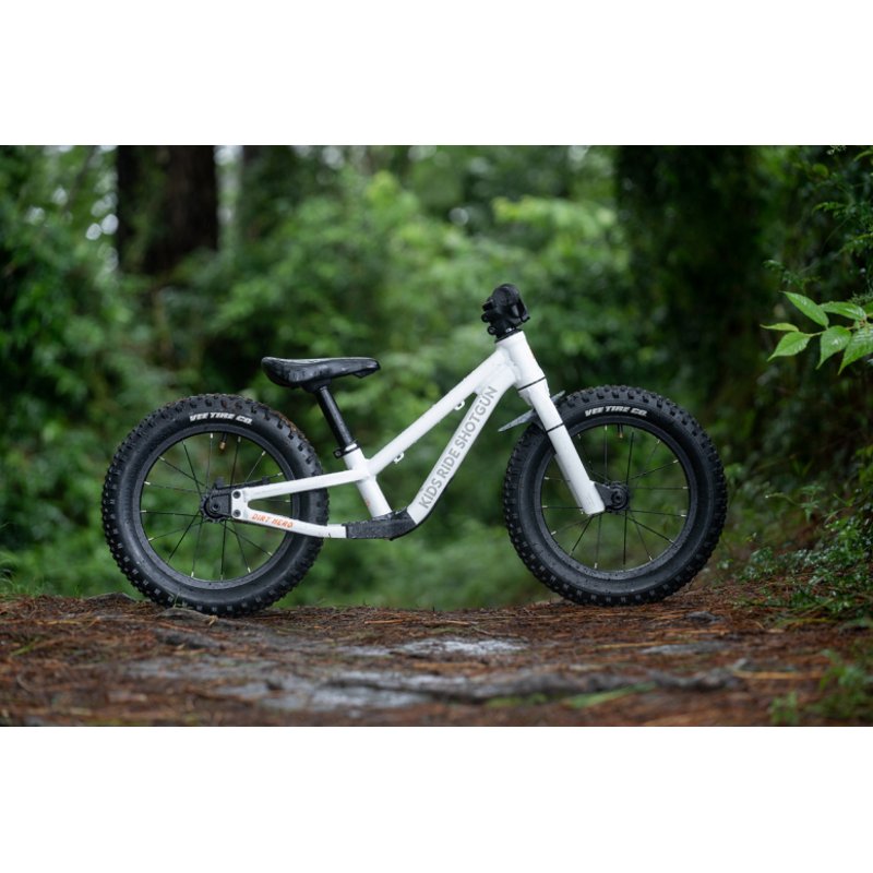 Kids Ride Shotgun Dirt Hero White 14-2