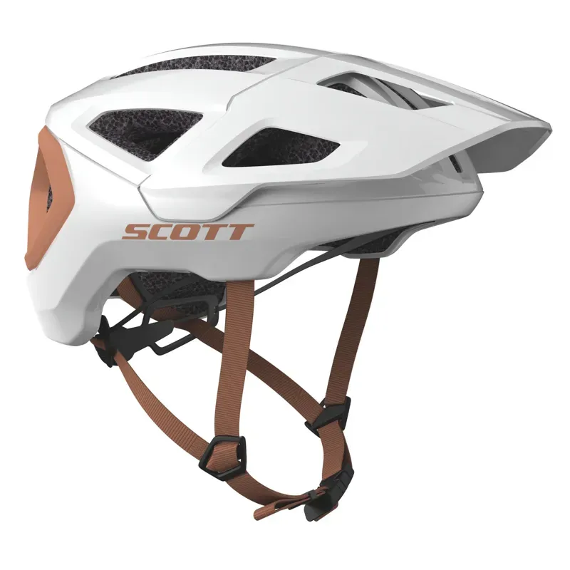 Scott Tago Plus Helmet in White/Rose Beige