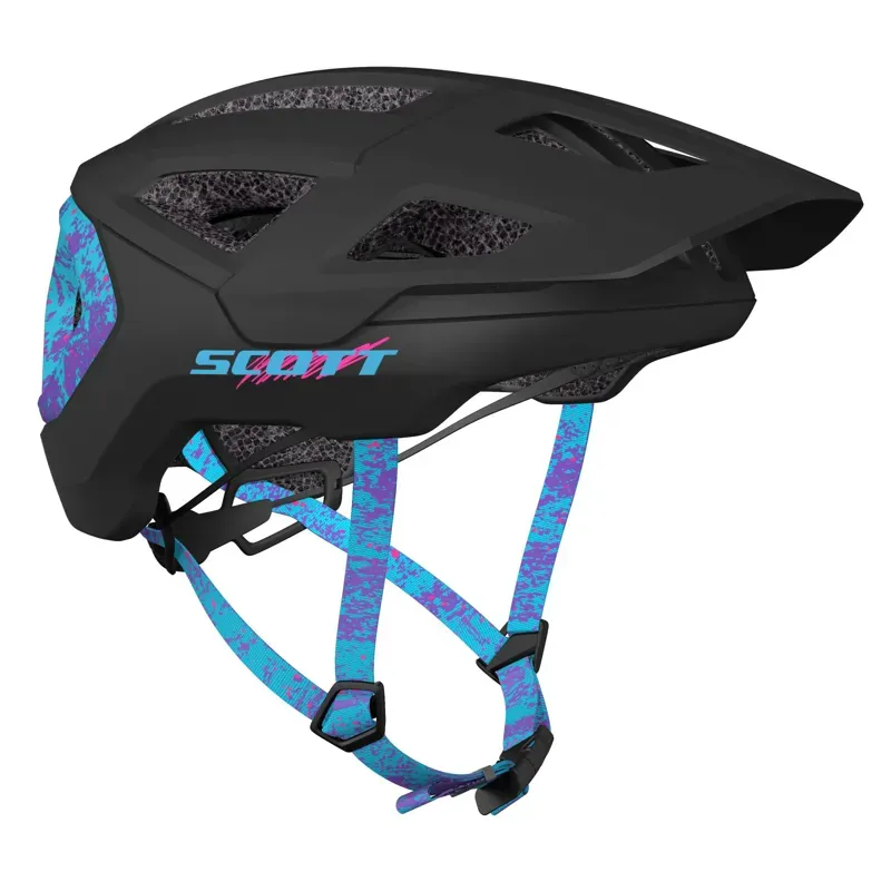 Scott Tago Plus Helmet in Black/Marble Purple