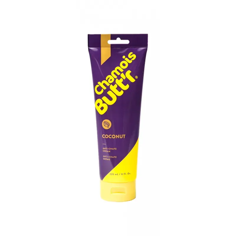 Chamois Butt'r Coconut Chamois Cream Purple/Yellow-1