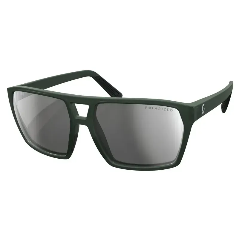 Scott Tune Polarized Sunglasses In Kaki Green/Grey Eco Polarized